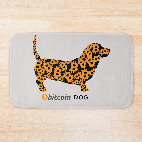 Artikelvorschau, Bitcoin Hund entworfen und verkauft von HaisterDesign.
