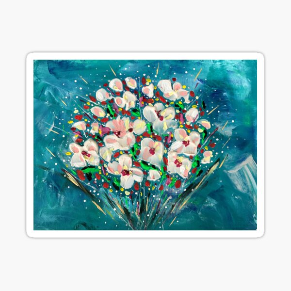 Flowers for you Sticker