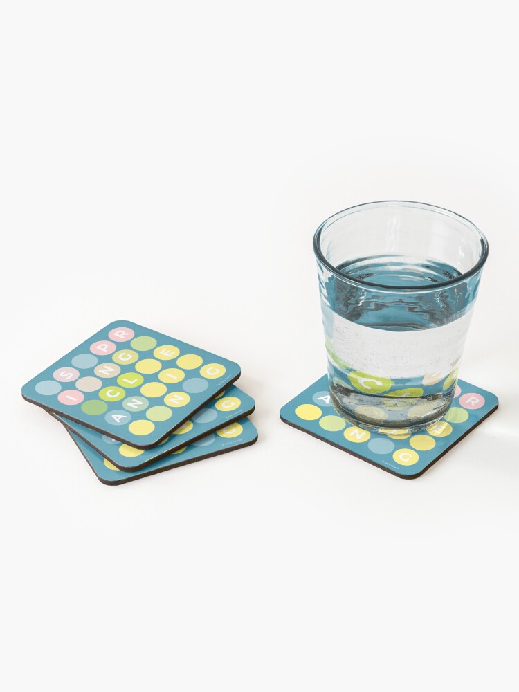 Thumbnail 2 of 5, Coasters (Set of 4), Spring Cleaning Funny Cleaning Lady Gift designed and sold by SavvyCleaner.