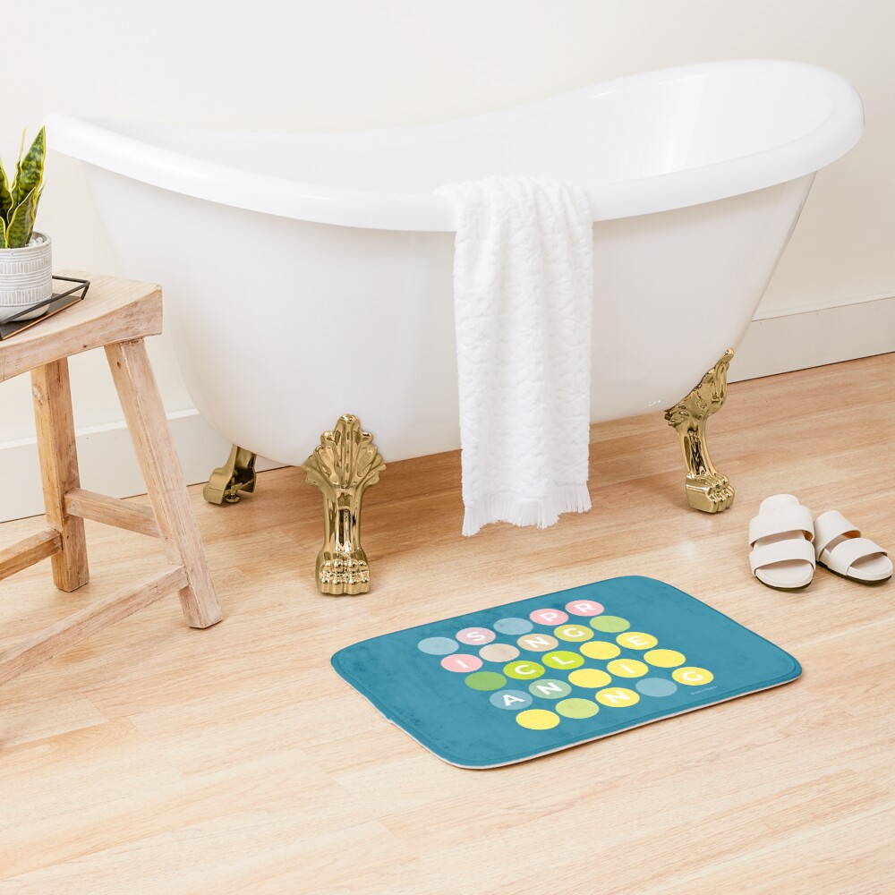 Spring Cleaning Funny Cleaning Lady Gift Bath Mat