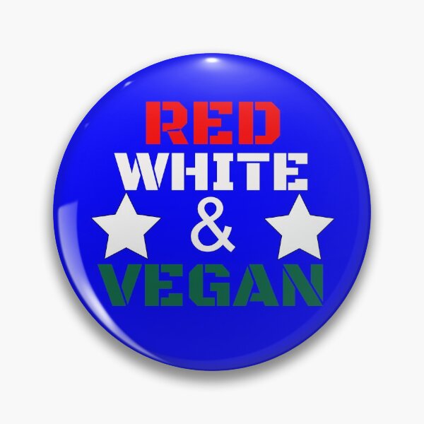 Item preview, Veganism Red White & Vegan Themed T Shirt Merch designed and sold by PRINTS2HOT.