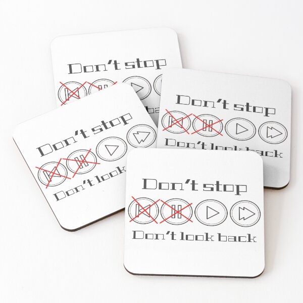 Item preview, Don't stop, don't look back. designed and sold by MonatheExplorer.