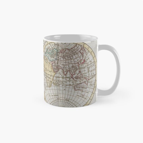 Item preview, Vintage Map of The World (1795) designed and sold by BravuraMedia.