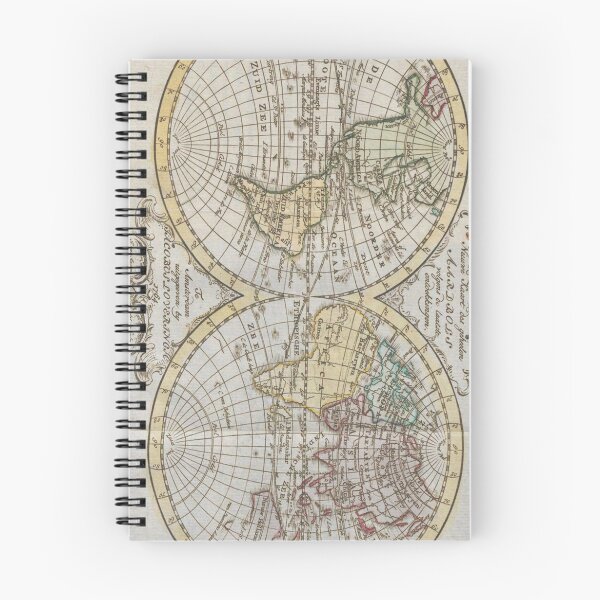 Item preview, Vintage Map of The World (1795) designed and sold by BravuraMedia.