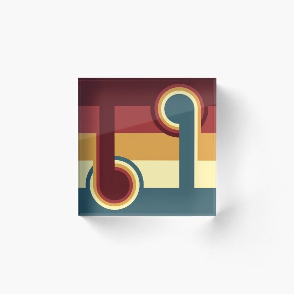Abstract Acrylic Block