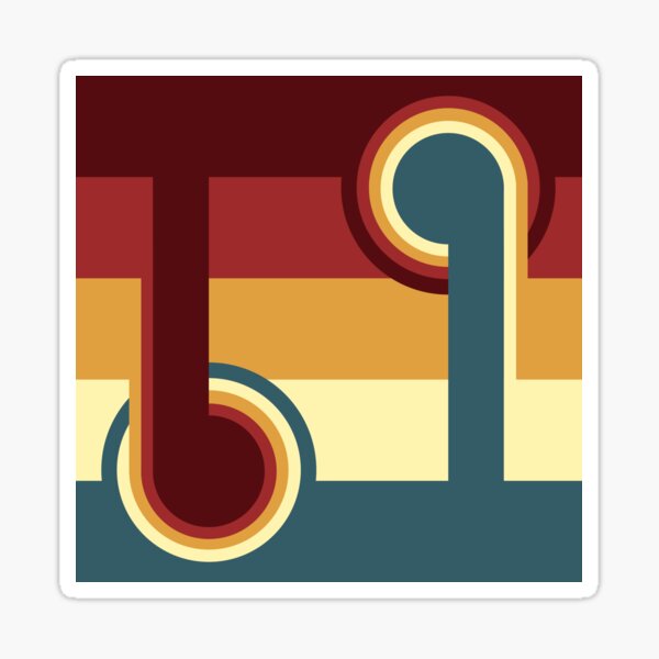 Abstract Sticker