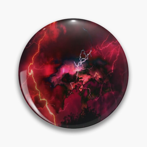 Item preview, Red Electric Sky designed and sold by Punderstandable.