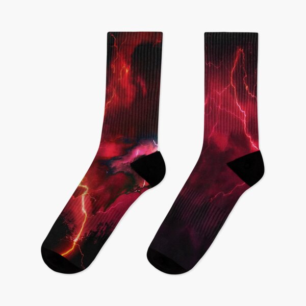 Item preview, Red Electric Sky designed and sold by Punderstandable.