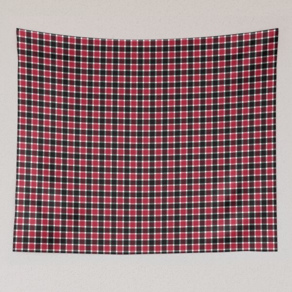 Item preview, 65 MCMLXV Red and Black Box Plaid Pattern designed and sold by 65 MCMLXV.