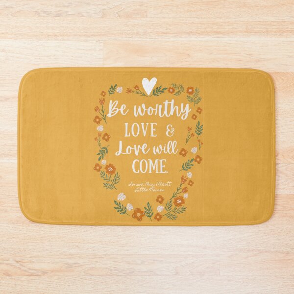 Item preview, Louisa May Alcott Little Women Love Quote Bold Typeface  designed and sold by Dollfacedesign.