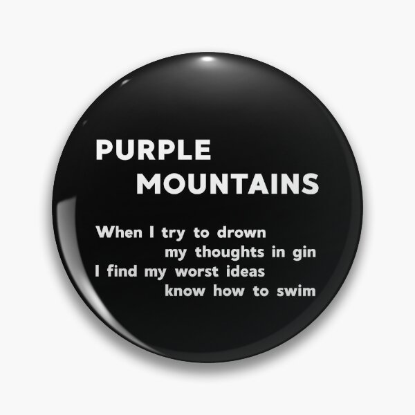 Item preview, Purple Mountains inspired designed and sold by BeaunyKnees.