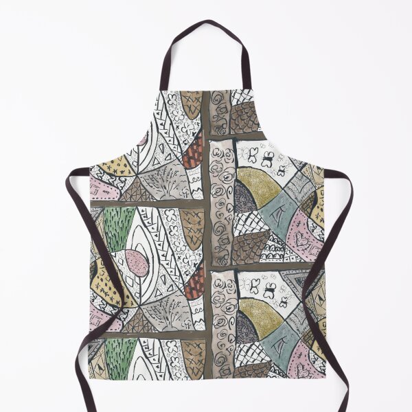 Item preview, Jewel toned doodle patterns designed and sold by Melindrea.