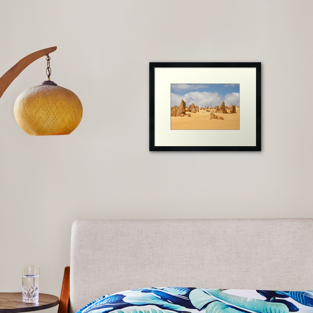 The Pinnacles at Nambung National Park Western Australia Framed Art Print