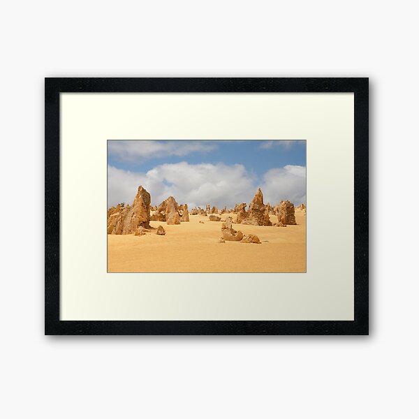 The Pinnacles at Nambung National Park Western Australia Framed Art Print
