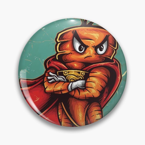Artikelvorschau, Superheld Angry Carrot Foodie Sammelkarte entworfen und verkauft von ProjectX23.