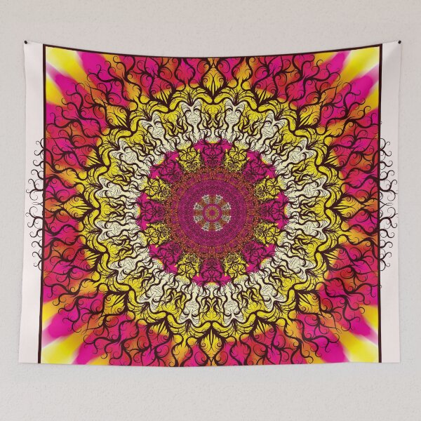 Item preview, Copy of Bright Colorful Abstract Filigree Mandala Design 008-003 designed and sold by Josh McCann.