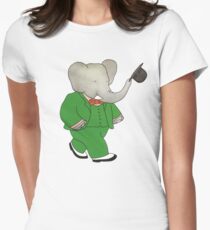 Babar l'Elephante Women's Fitted T-Shirt