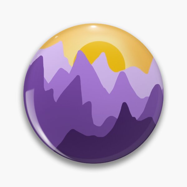 Item preview, Purple mountains designed and sold by Lilistudios.