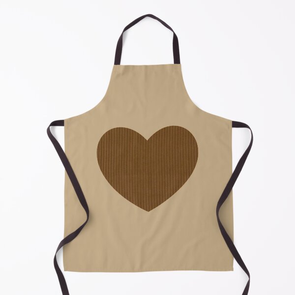 Item preview, brown corduroy heart designed and sold by femme McCulley.