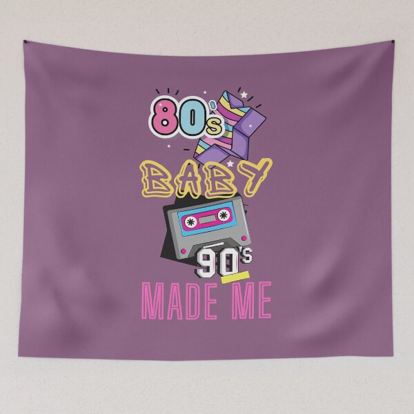 Item preview, 80's Baby, 90's Made me - 80's tee. designed and sold by Theleochick.