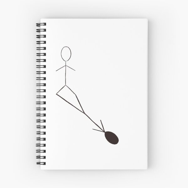 Item preview, Stick man shadow  designed and sold by enzoupunk.