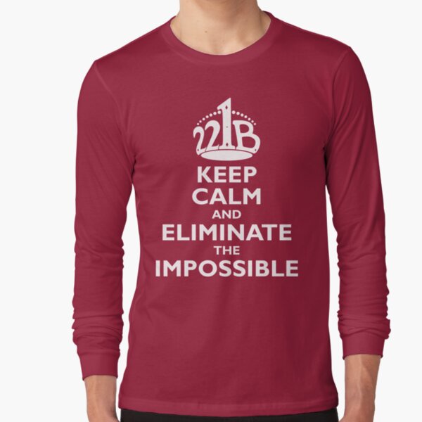 Sherlock Holmes: The Game Is Afoot Long Sleeve T-Shirt