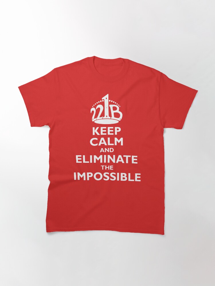 Alternate view of Sherlock Holmes: The Game Is Afoot Classic T-Shirt