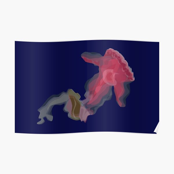 Yoda purperata (acorn worm) Poster