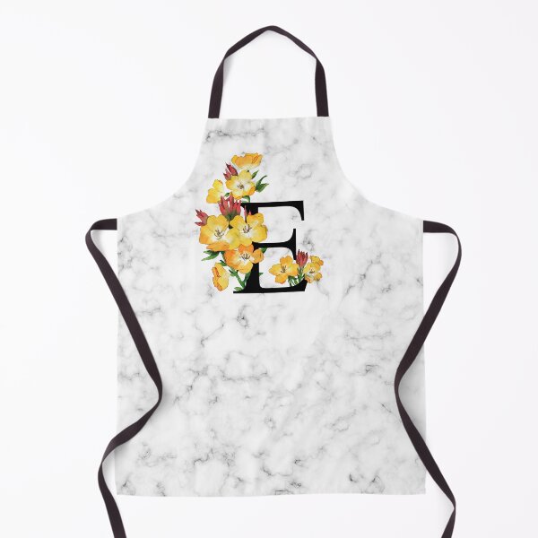 Item preview, Initial Letter 'E' Evening Primrose Flower Monogram Typography designed and sold by anandaung.