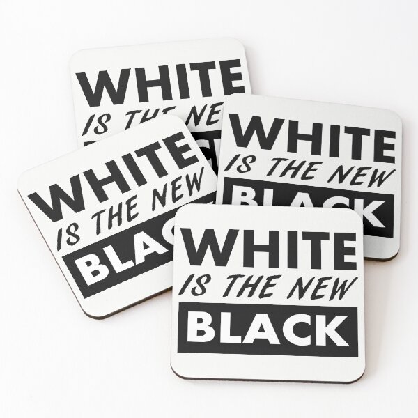 Item preview, Black is the New White designed and sold by siwabudda.