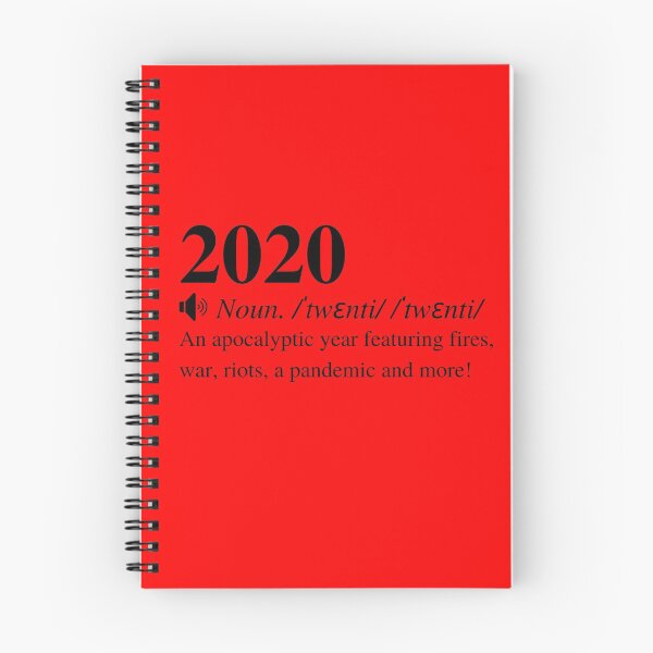 Item preview, 2020 Definition: An Apocalyptic Year Featuring Fires, War, Riots, A Pandemic and More! Hilarious 2020 Meme.  designed and sold by mind-illusions.
