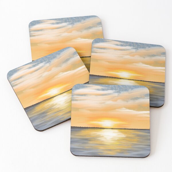Item preview, sunrise over the bay designed and sold by friendlybug.