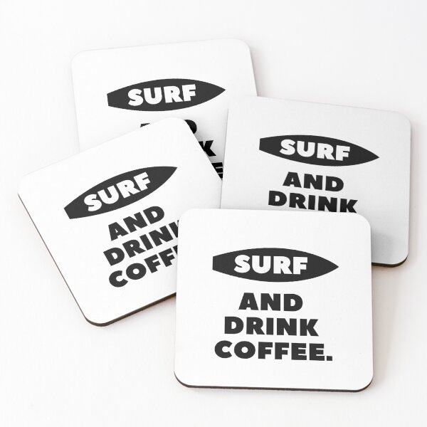Item preview, Surf And Drink Coffee | Surfer Coffee Gift | Surf Lover designed and sold by Presto Prints Design.