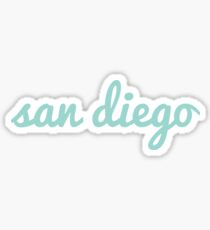San Diego - LIGHT GREEN Sticker