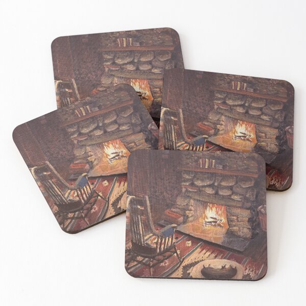 Item preview, Beside the fireplace designed and sold by Jenyangartist.