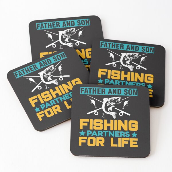 Item preview, Father and son fishing partners for life designed and sold by VivaGul.