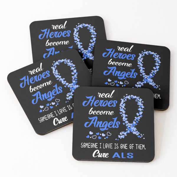 Item preview, Real Heroes become Angels Someone I love is one of them, Cure ALS designed and sold by KirstybShop.