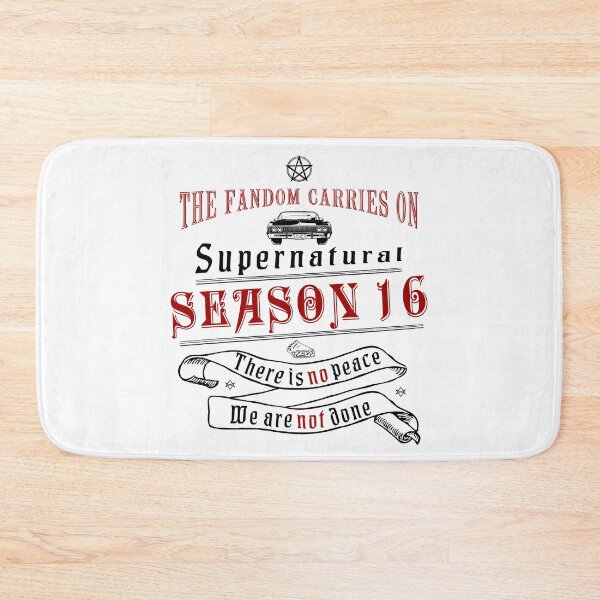 Item preview, SPN Fandom Season 16 (Vintage Black Version)  designed and sold by MinaMonsterMash.