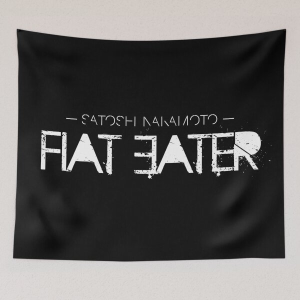 Item preview, Satoshi Nakamoto - FIAT EATER Bitcoin Humor designed and sold by RAWWR.