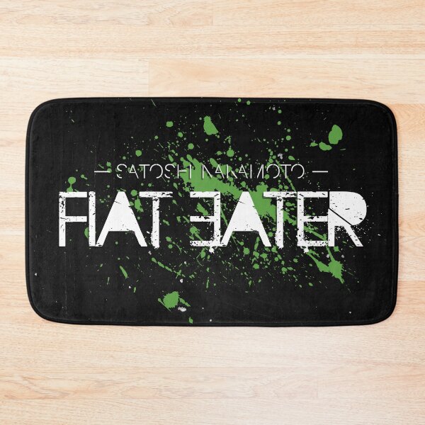 Item preview, Satoshi Nakamoto - FIAT EATER Bitcoin Humor designed and sold by RAWWR.
