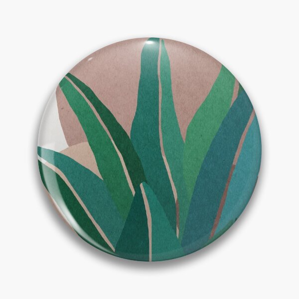 Item preview, Tropical leaves, Botanical Mid century abstract art designed and sold by juliaemelian.