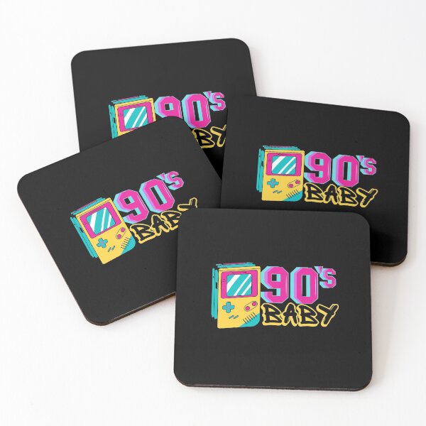 Item preview, 90s Baby - 1990's retro vintage colorful design. designed and sold by Theleochick.
