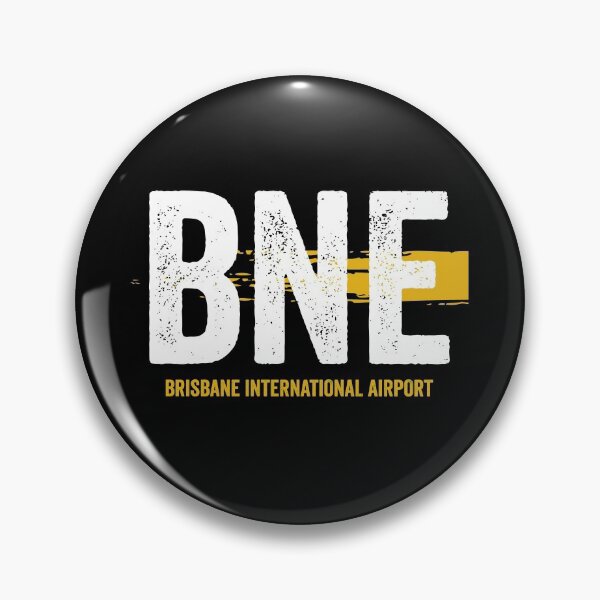 Item preview, BNE, Brisbane International Airport, Australia Airport Code. Flying, travel and pilot souvenir  designed and sold by VFRZone.