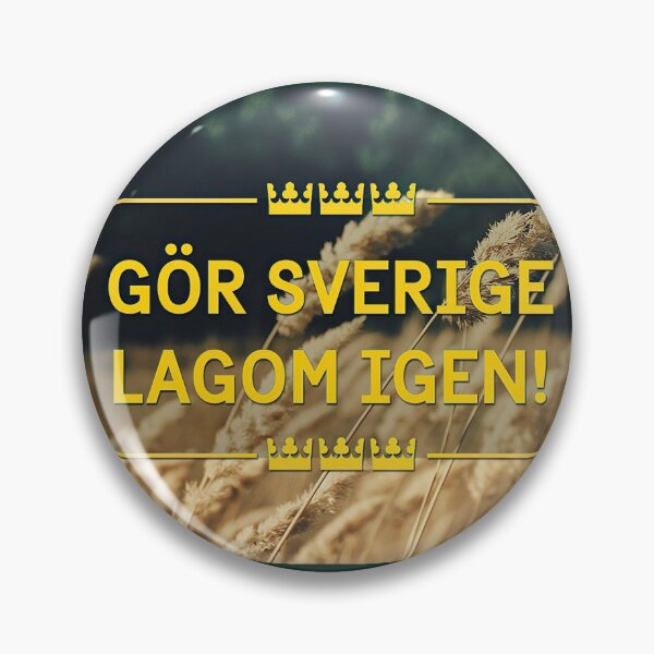 Artikelvorschau, Gör Sverige lagom igen - Vetefält entworfen und verkauft von Gör Sverige Lagom Igen.