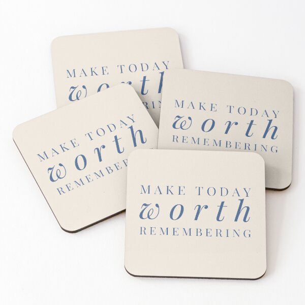 Item preview, make today worth designed and sold by tsukinokoibito.