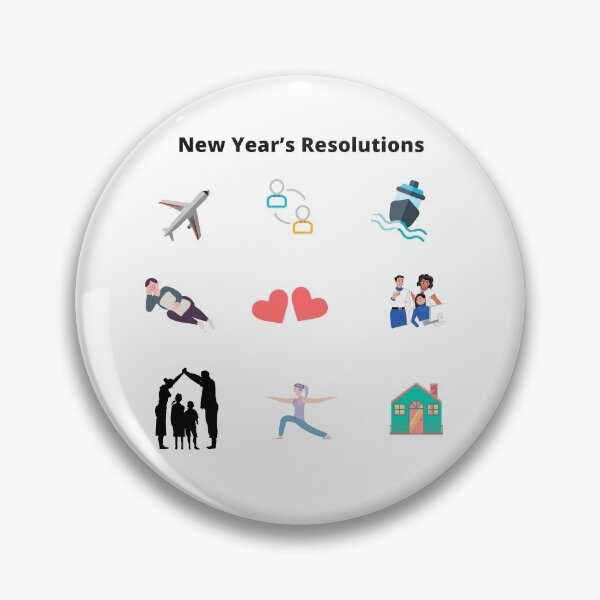 Item preview, New Years Resolutions in Images designed and sold by janraydesigns.