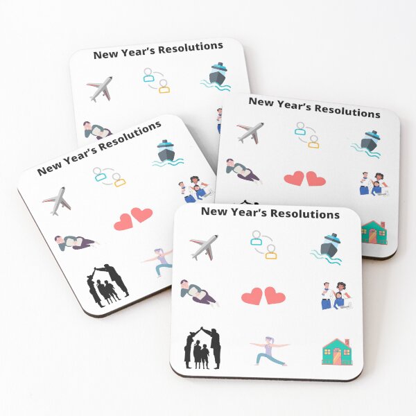 Item preview, New Years Resolutions in Images designed and sold by janraydesigns.