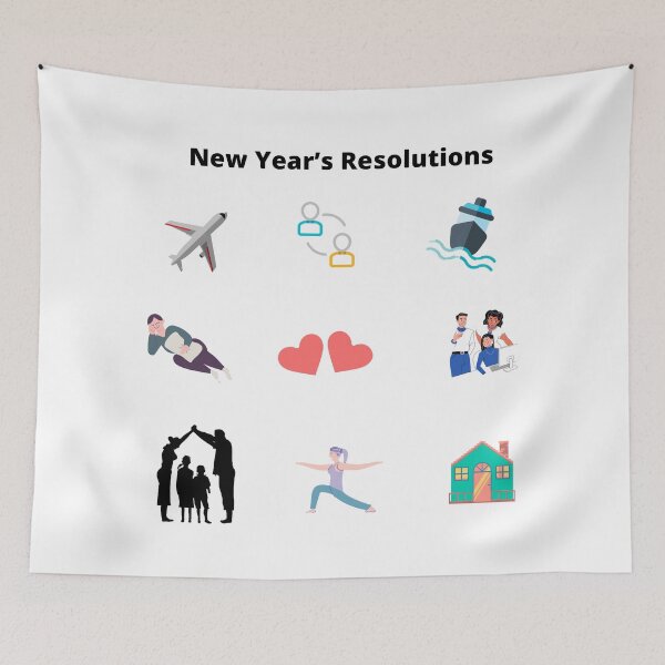 Item preview, New Years Resolutions in Images designed and sold by janraydesigns.