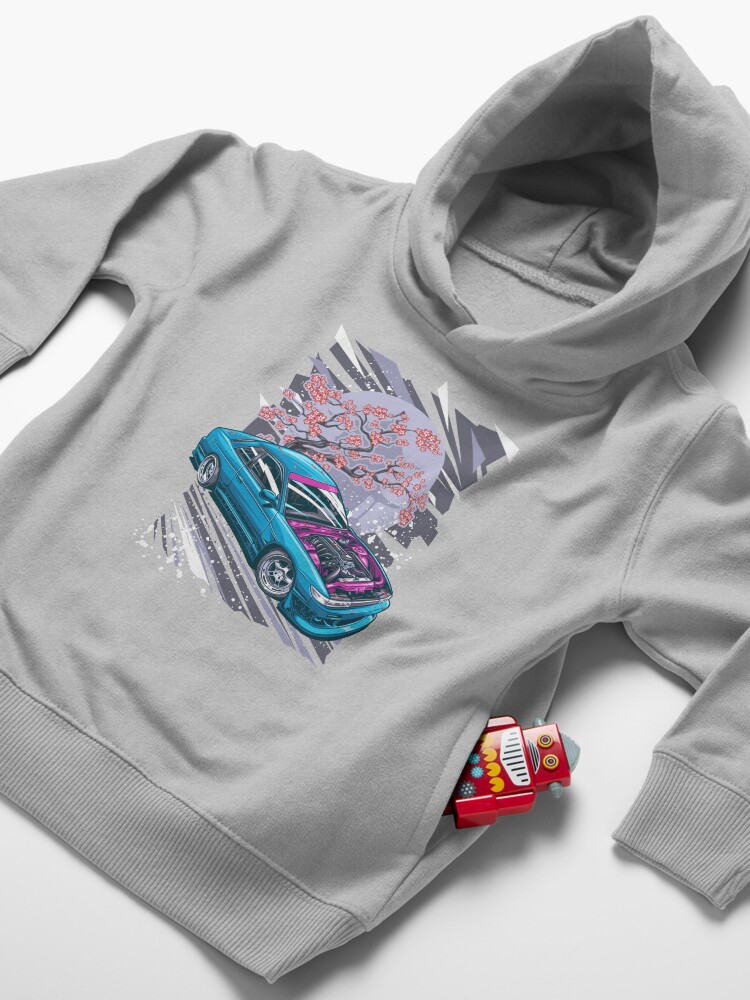 Alternate view of 240sx s13 Sakura Toddler Pullover Hoodie