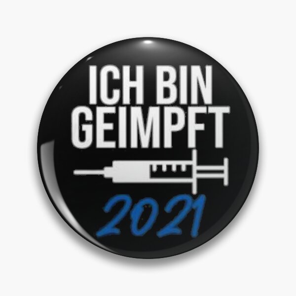 Ich Bin geimpft Pin